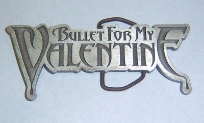 Bullet For My Valentine Matte Finish Belt Buckle 001