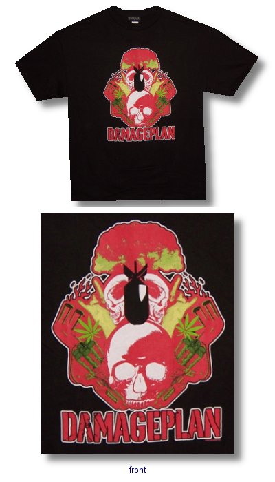 Damage Plan Flat Logo Tee 002