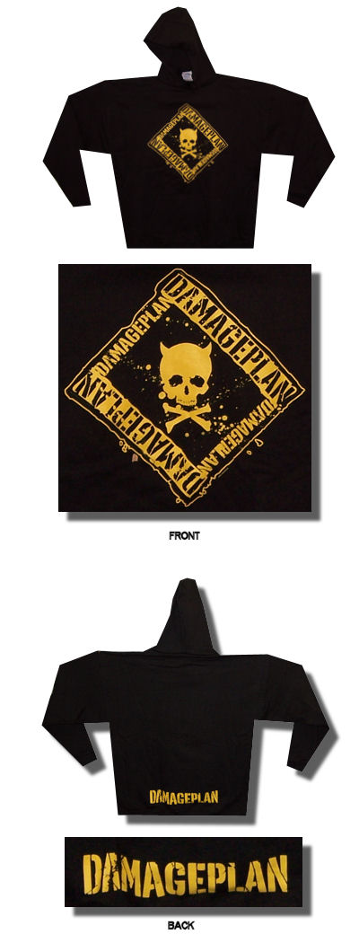 Damage Plan Logo Hooded Fleece 005
