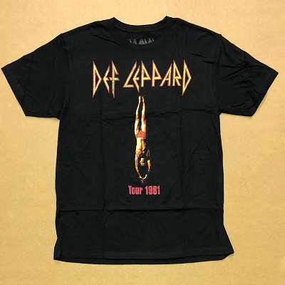 Def Leppard S/S Diver Tee Tour 1981 016