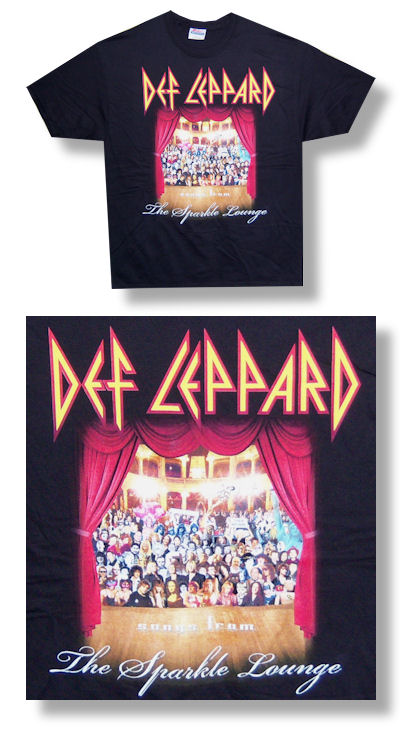 Def Leppard Sparkle Lounge Tee 013