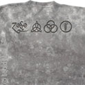 Led Zeppelin Man With Sticks Tee Tie-Dye 048