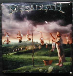 Megadeth Badge 026