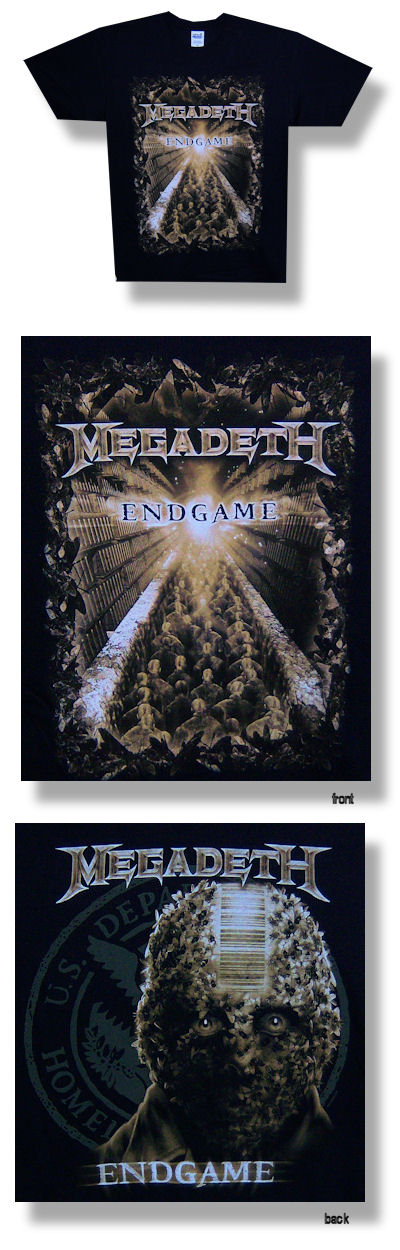 Megadeth End Game Sepia Tee 029