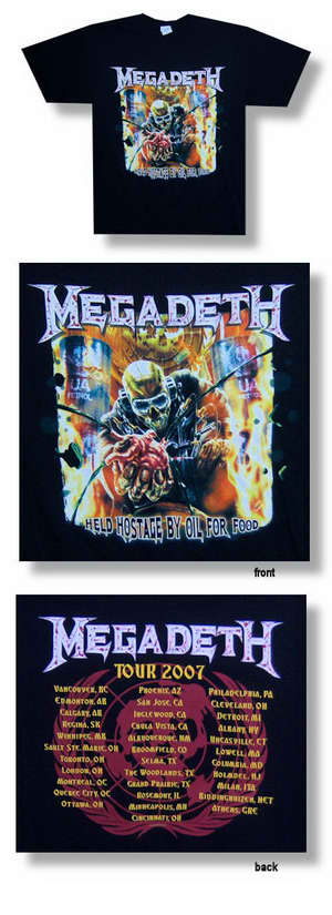 Megadeth Oil For Food 07 Tour 025