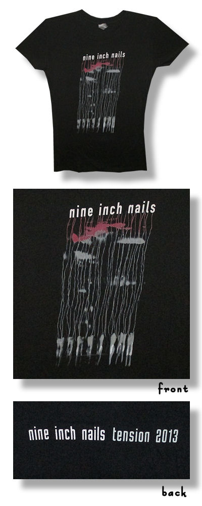 Nine Inch Cloud Puppets 30/1 Woman Tee 006